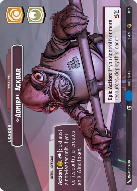 Chargez l'image dans la visionneuse de la galerie, 1012-admiralackbar-itsatrap-a