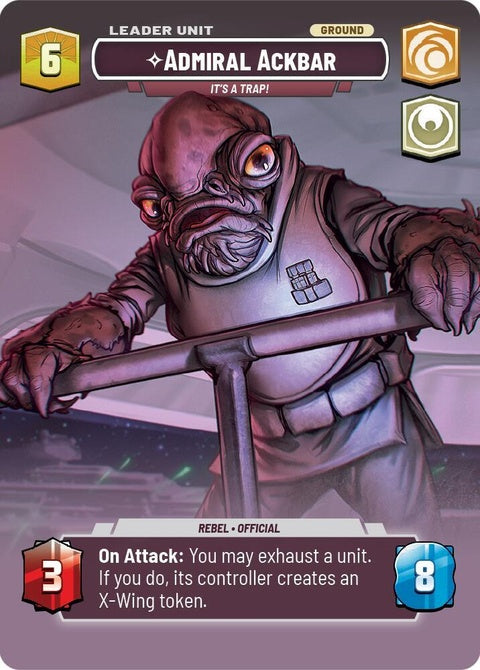 Chargez l'image dans la visionneuse de la galerie, 1012-admiralackbar-itsatrap-a