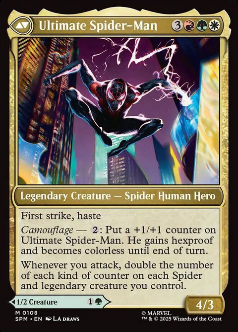 Laden Sie das Bild in Galerie -Viewer, 108-milesmoralesultimatespiderman-b