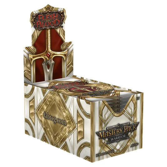Flesh and Blood TCG - Mastery Pack Warrior - Booster Box (12 Packs)