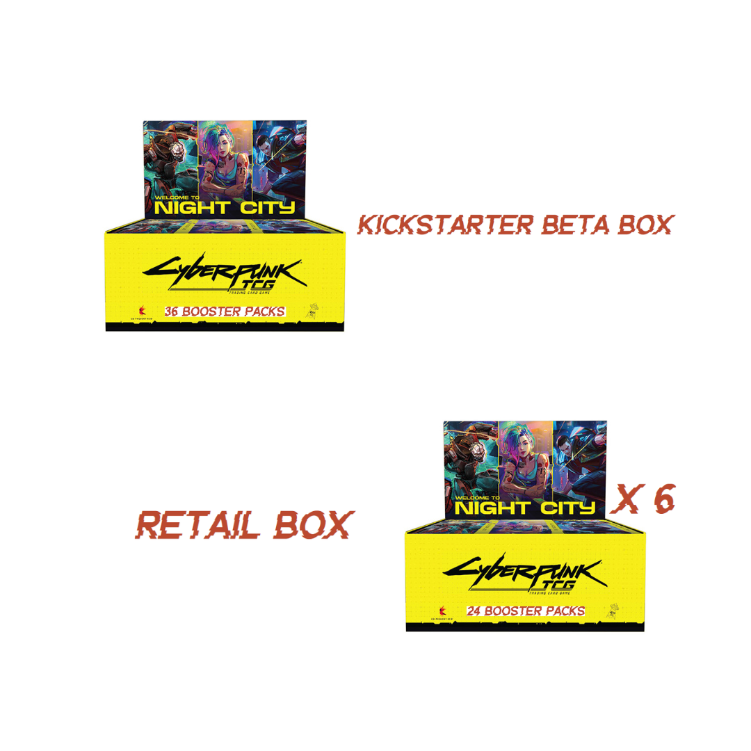 Cyberpunk TCG – Willkommen im Night City Beta-Bundle