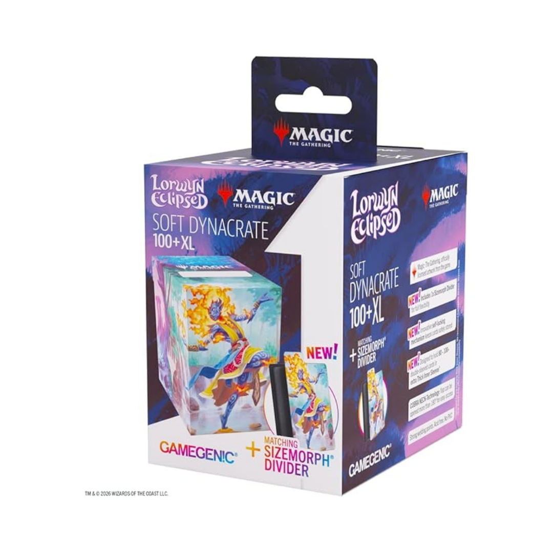 Gamegenic - Magic: The Gathering - Lorwyn Eclipsed - Soft Dynacrate 100+ XL - Ashling, Rekindled/Ashling, Rimebound