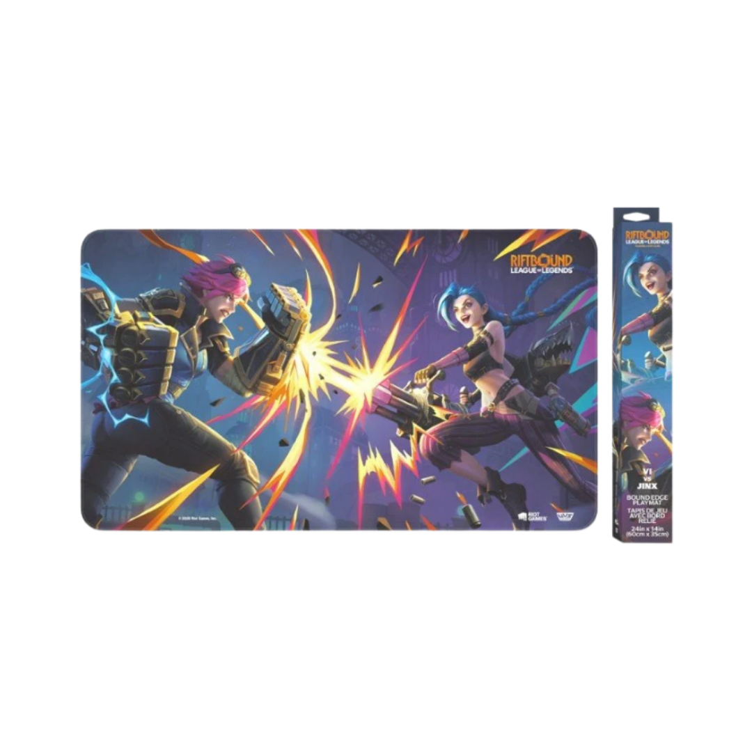 Riftbound: League of Legends TCG - Vi Vs Jinx (Set 4) - Playmat