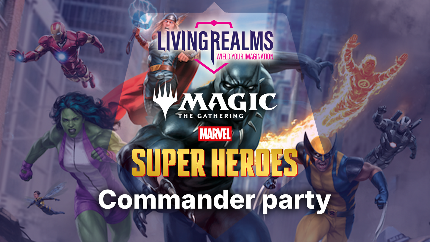 Magic: The Gathering - Marvel Super Heroes - July Commander Party
