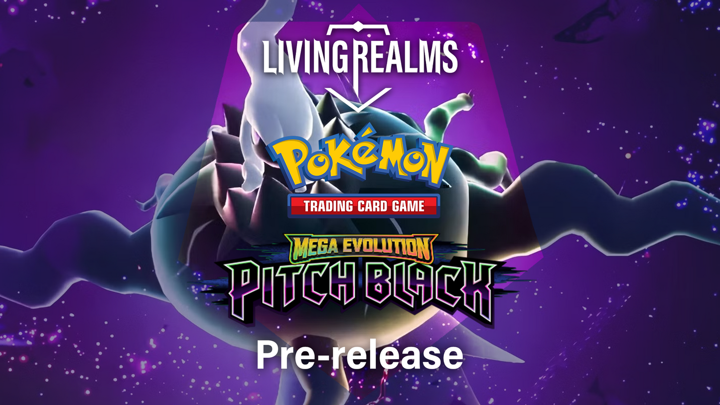 Pokemon TCG - Mega Evolutions Pitch Black - Pre-Release