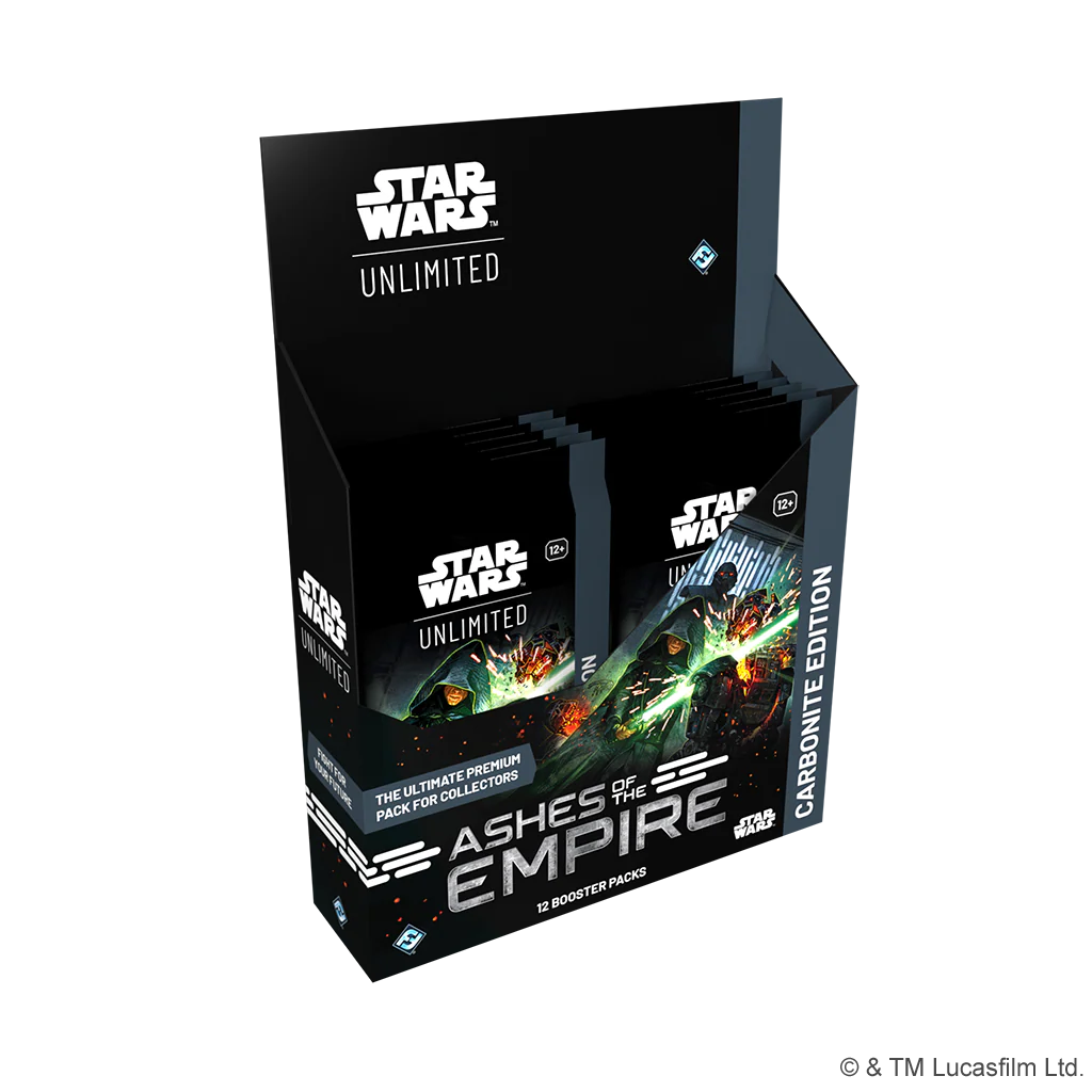 Star Wars: Unlimited - Ashes of the Empire - Carbonite Booster Box (12 Packs)