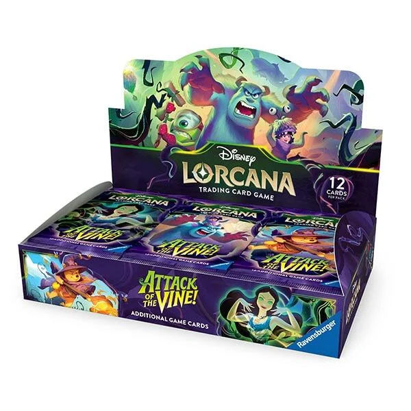 Disney Lorcana TCG - Attack of the Vine! - Booster Box (24 Packs)