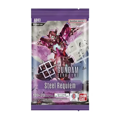 Gundam Card Game - Steel Requiem (GD-03) - Booster Pack - English