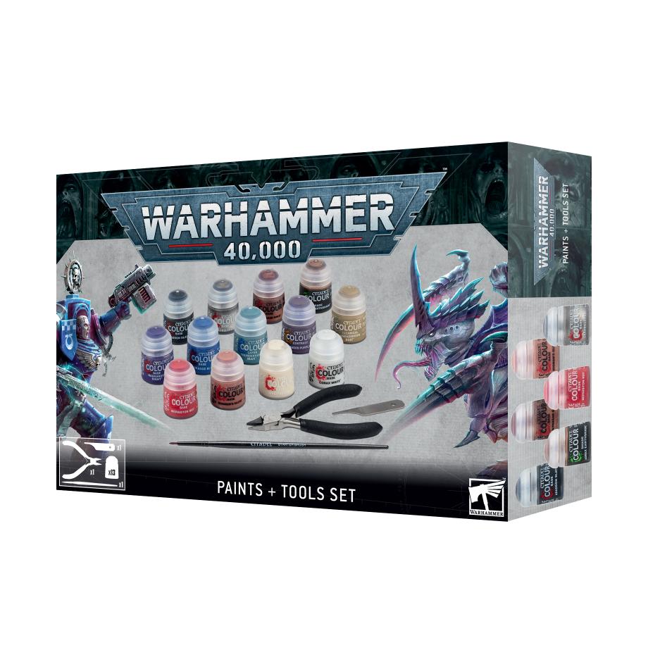 PEINTURES ET OUTILS WARHAMMER 40K