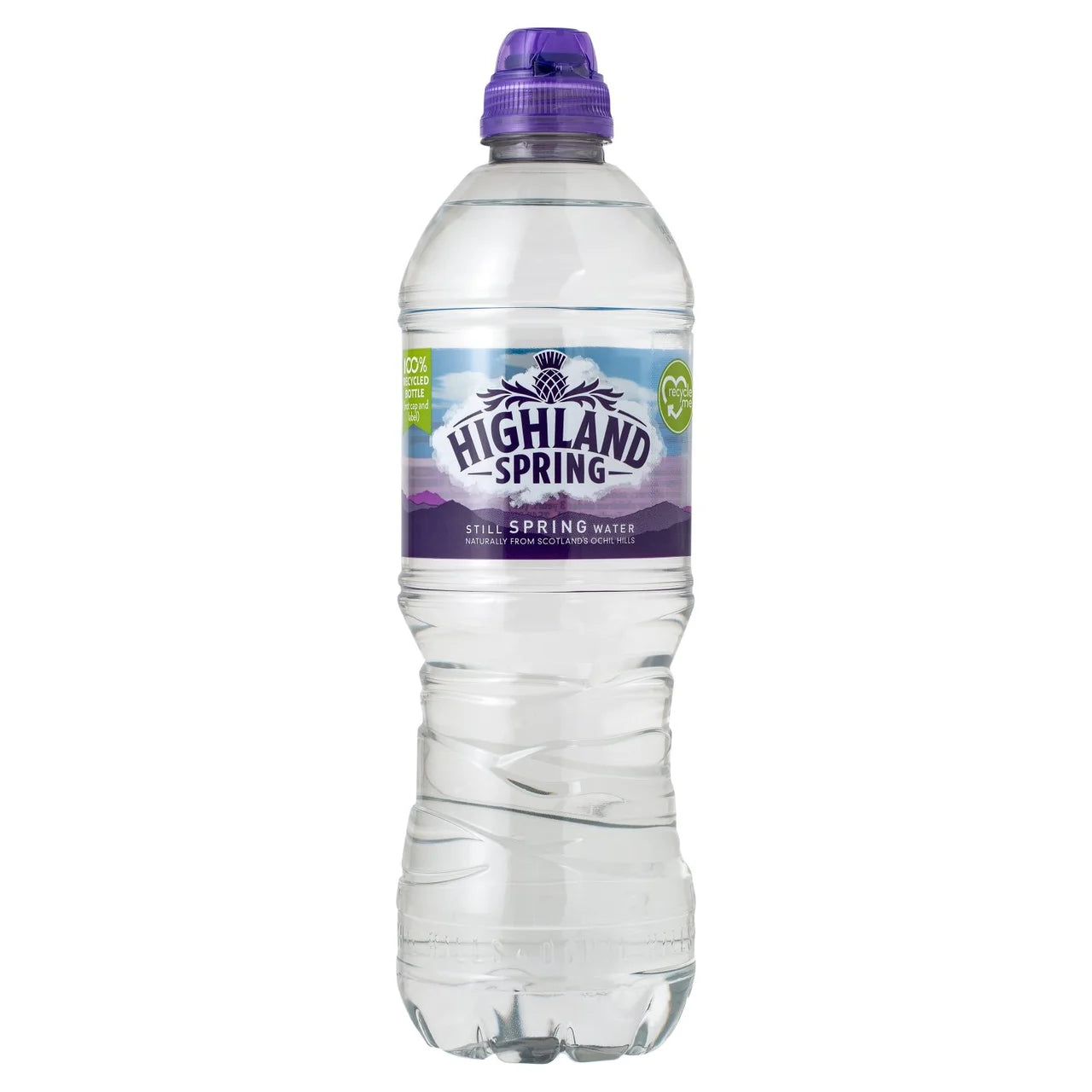Highland Spring Eau Plate Bouchon Sport