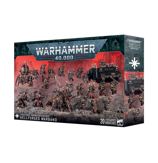 Warhammer 40000 Battleforce - Chaos Space Marines - Hellforged Warband