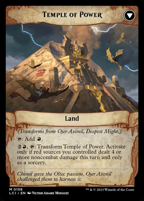 Load image into Gallery viewer, 158-ojeraxonildeepestmighttempleofpower-b
