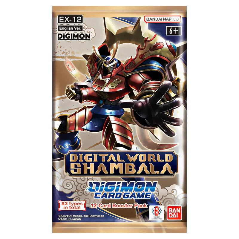 Digimon Card Game - Digital World Shambala (EX-12) - Booster Pack