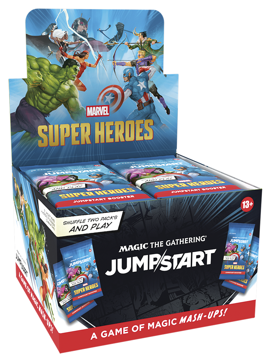 Magic: The Gathering - Marvel Super Heroes - Jumpstart Booster Box (24 Packs)
