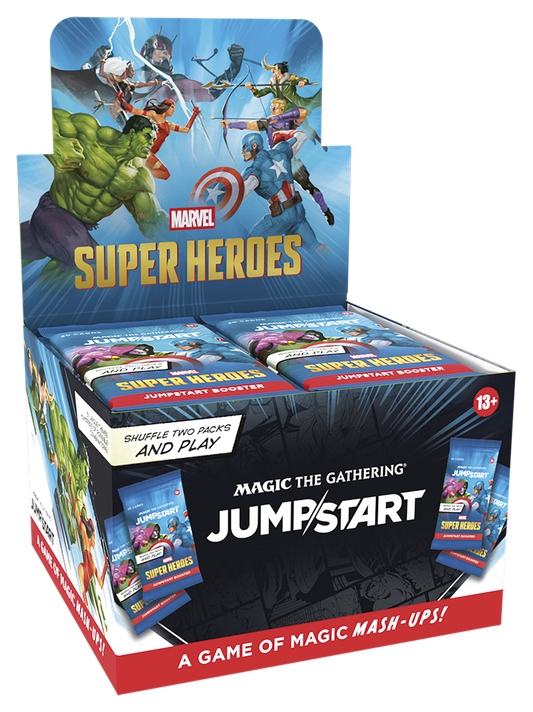 Magic: The Gathering - Marvel Super Heroes - Jumpstart Booster Box (24 Packs)