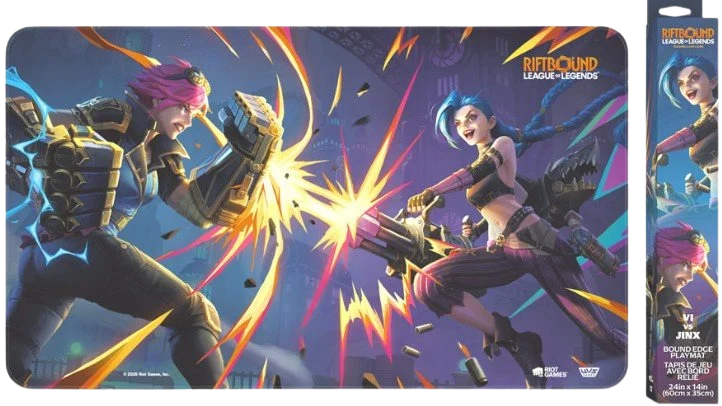 Riftbound: League of Legends TCG - Vi Vs Jinx (Set 4) - Playmat