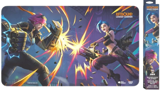 Riftbound: League of Legends TCG - Vi Vs Jinx (Set 4) - Playmat