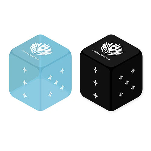 Hololive - Official Dice Light Blue & Black