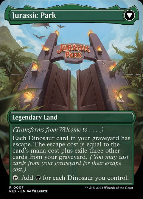 Chargez l'image dans la visionneuse de la galerie, 7-welcometojurassicpark-b
