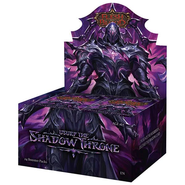 Flesh and Blood TCG - Usurp The Shadow Throne - Booster Box (24 Packs)