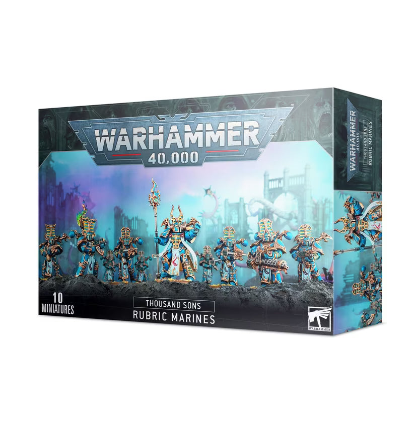 Warhammer 40000 - Thousand Sons - Rhubric Marines