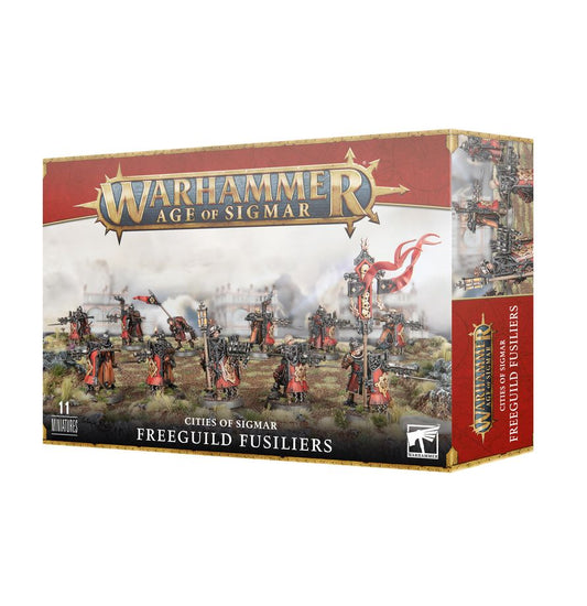 Warhammer Age Of Sigmar - Cities of Sigmar - Freeguild Fusiliers