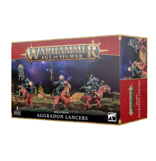 Warhammer Age of Sigmar - Seraphon - Aggradon Lancers