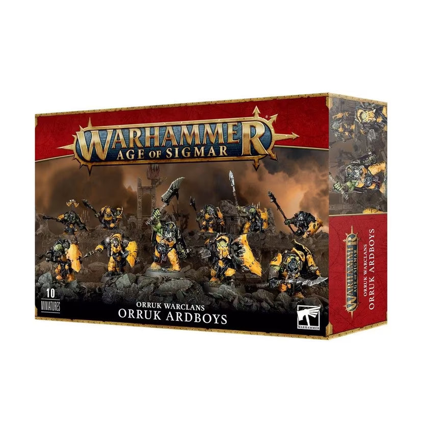 Warhammer Age Of Sigmar - Orruk Warclans -  Orruk Ardboys