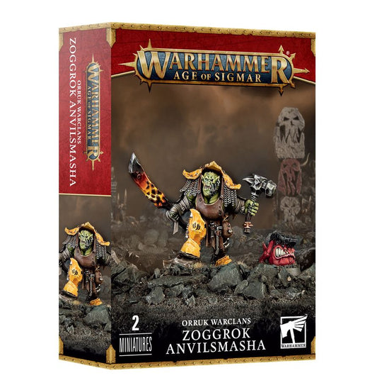 Warhammer Age Of Sigmar - Orruk Warclans - Zoggrok Anvilsmasha
