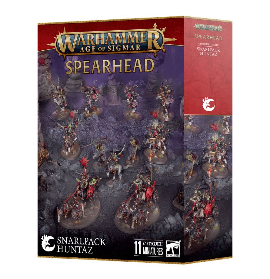 Warhammer Age of Sigmar - Spearhead - Snarlpack Huntaz