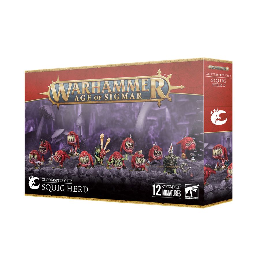 Warhammer Age of Sigmar: - Gloomspite Gitz - Squig Herd