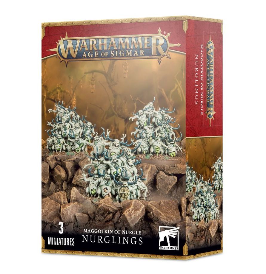 MAGGOTKIN DE NURGLE : NURGLINGS