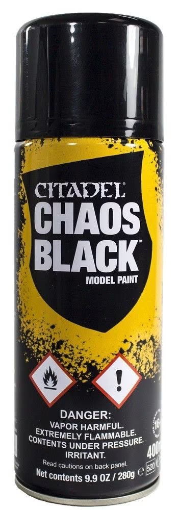Warhammer Colour - Chaos Black Spray