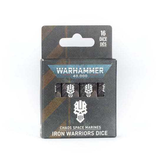 Warhammer 40k - Chaos Space Marines - Iron Warriors Dice