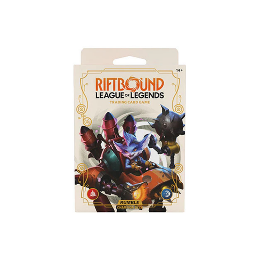 Riftbound: League of Legends TCG - Set Two: Spiritforged Champion Deck - Rumble