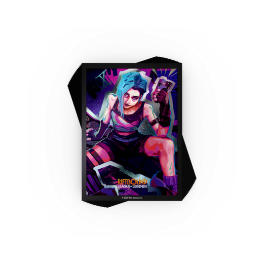 Riftbound: League of Legends TCG - Riftbound: League of Legends TCG - Art Sleeves 100 Pack - Jinx