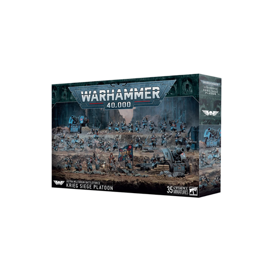 Warhammer 40000 -  Astra Militarum - Krieg Siege Platoon Battleforce