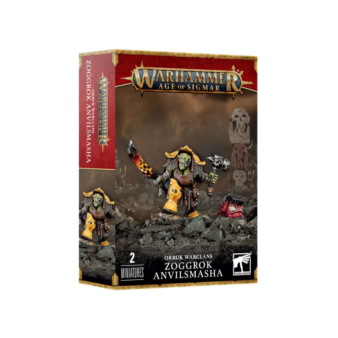Warhammer Age Of Sigmar - Orruk Warclans - Zoggrok Anvilsmasha