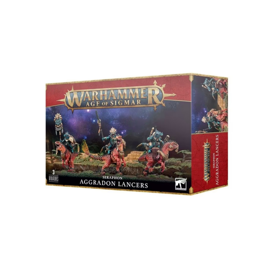 Warhammer Age of Sigmar - Seraphon - Aggradon Lancers