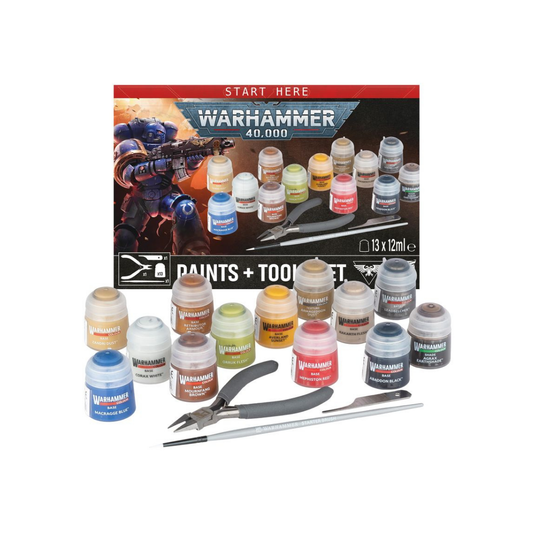 Warhammer 40000 - Paints + Tools