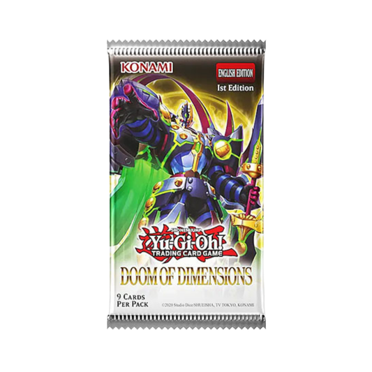 Yu-Gi-Oh! - Doom Of Dimensions - Booster Pack