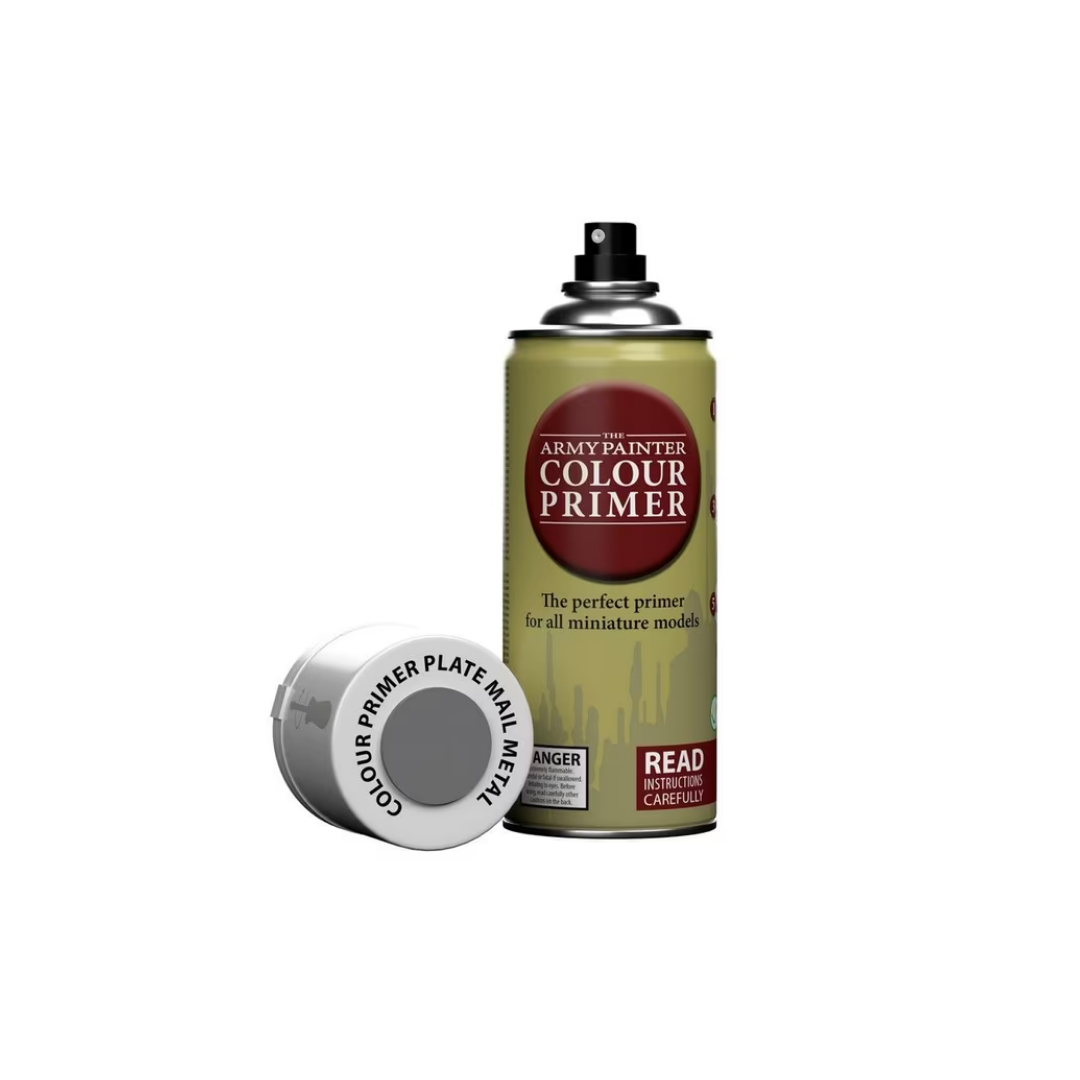 Army Painter - Colour Primer - Plate Mail Metal