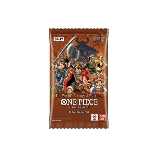 One Piece Card Game - The World's Strongest Warriors (OP-17) - Booster Pack
