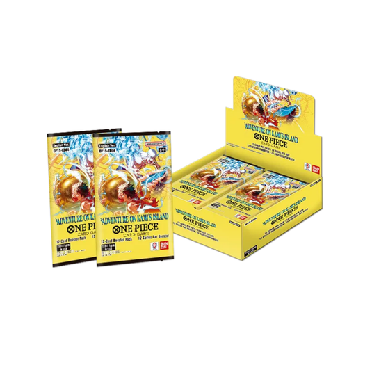 One Piece Card Game - Adventure On Kamis island Booster Display (OP15-EB04) -  Booster Box - English
