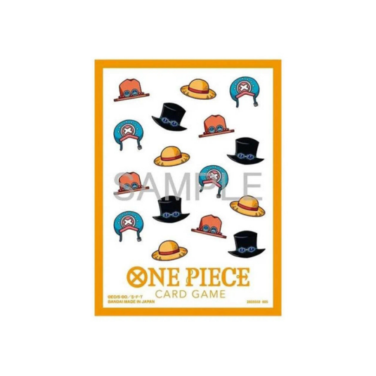 One Piece Card Game - Official Sleeves vol 13 - All Over Hat Pattern