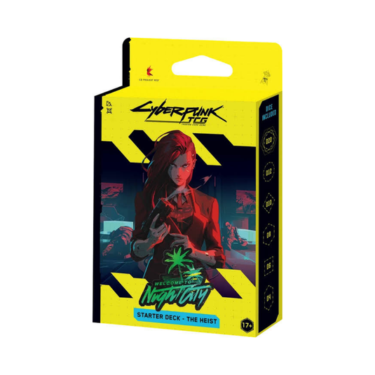 Cyberpunk TCG - Welcome to Night City Starter Deck Beta Edition – The Heist