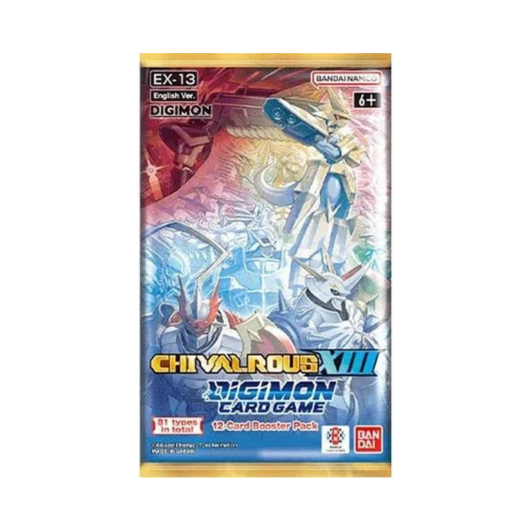 Digimon Card Game - Chivalrous XIII (EX-13) - Booster Pack