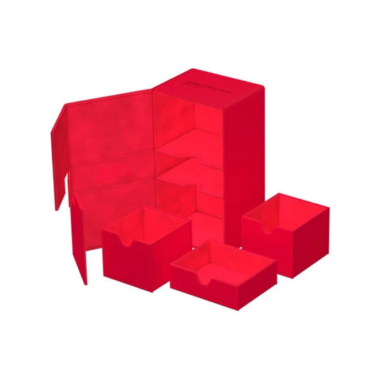 Ultimate Guard - Twin Flip'n'Tray 200+ Xenoskin - Red