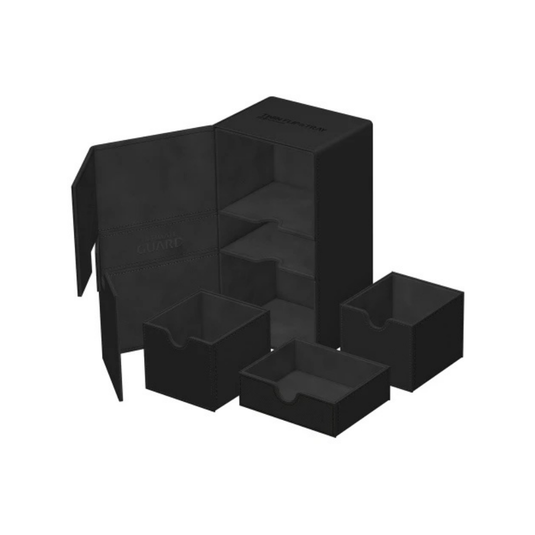 Ultimate Guard - Twin Flip'n'Tray 200+ Xenoskin - Black