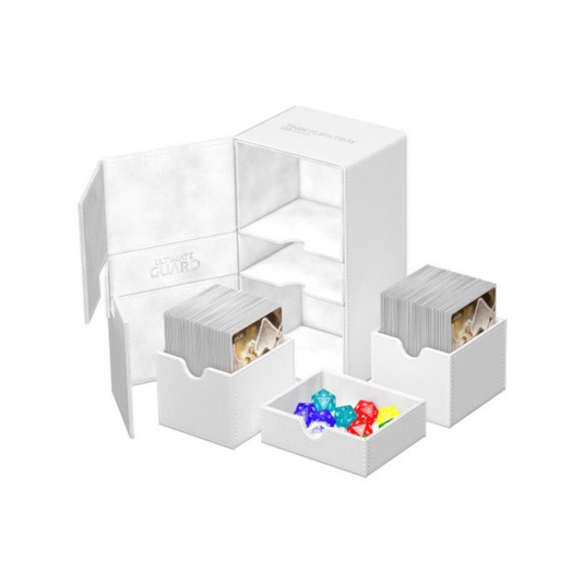 Ultimate Guard - Twin Flip'n'Tray 200+ Xenoskin - White